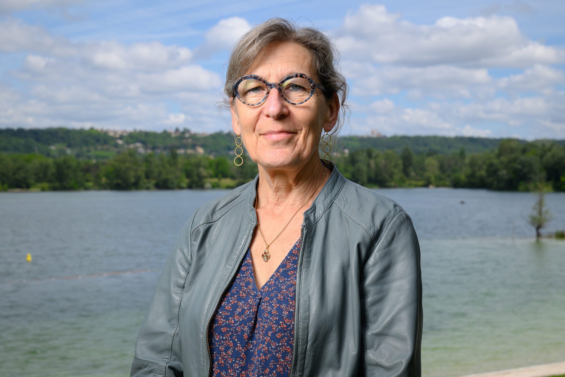Anne Grosperrin, Vice-président de la Métropole de Lyon, en charge du grand cycle de l’eau, et Présidente d’Eau du Grand Lyon
